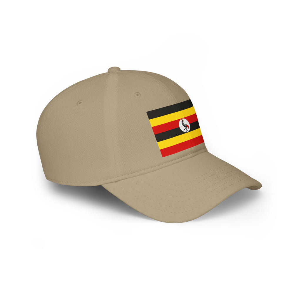 Uganda Flag Low Profile Baseball Cap