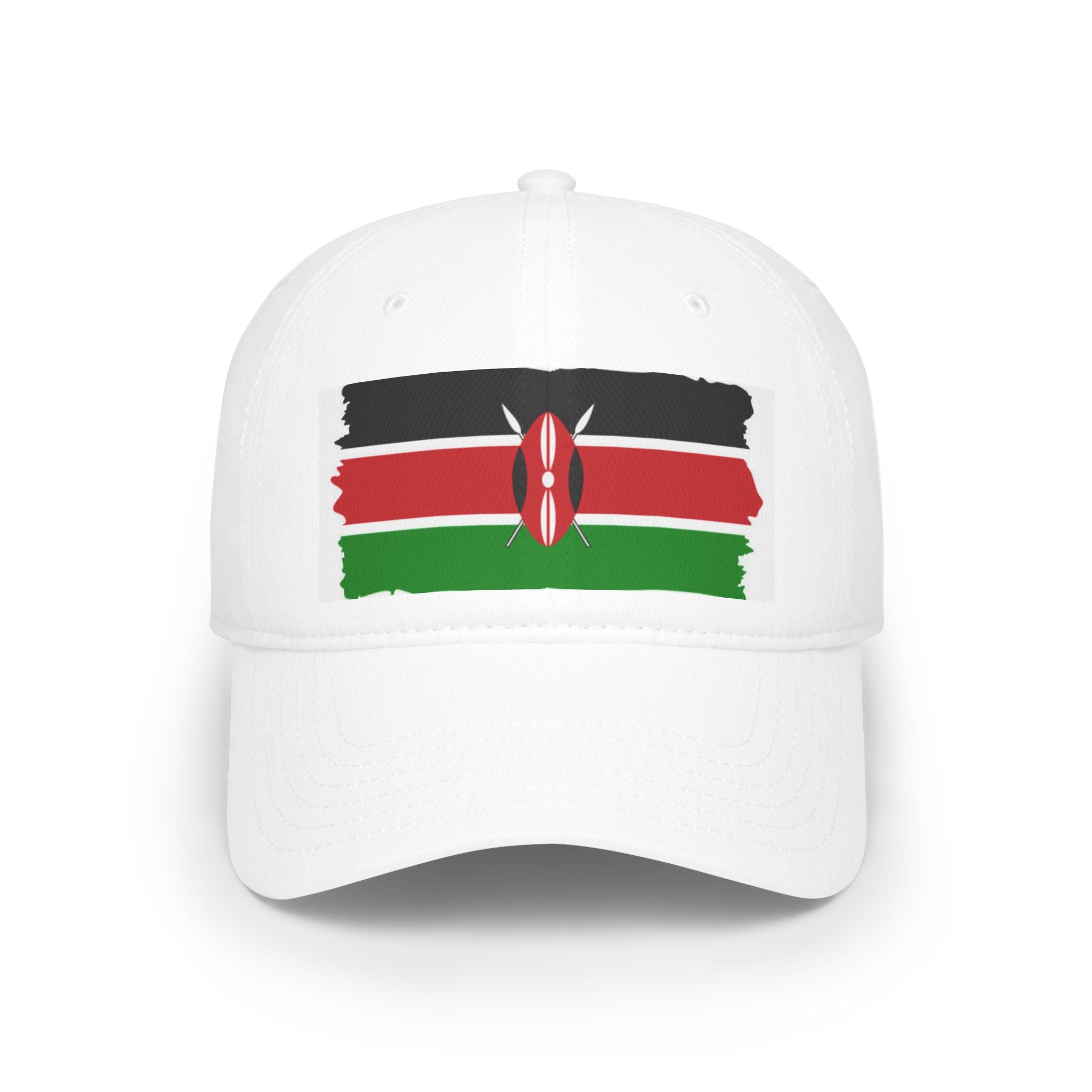 Kenya Flag Low Profile Baseball Cap