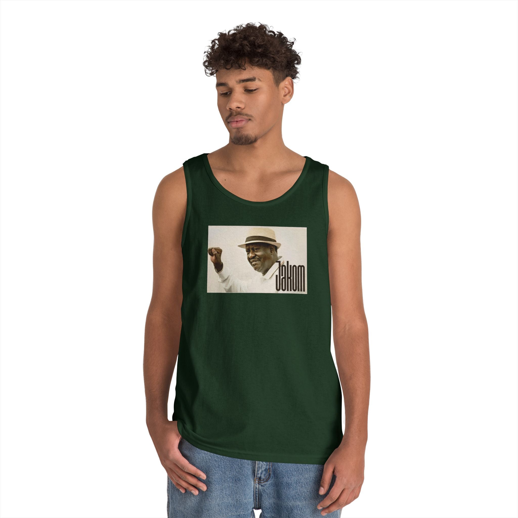 Raila Jakom 1  Unisex Heavy Cotton Tank Top