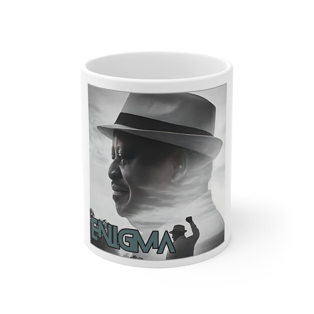 Raila Enigma 2 Coffee Mug - 11oz White Ceramic