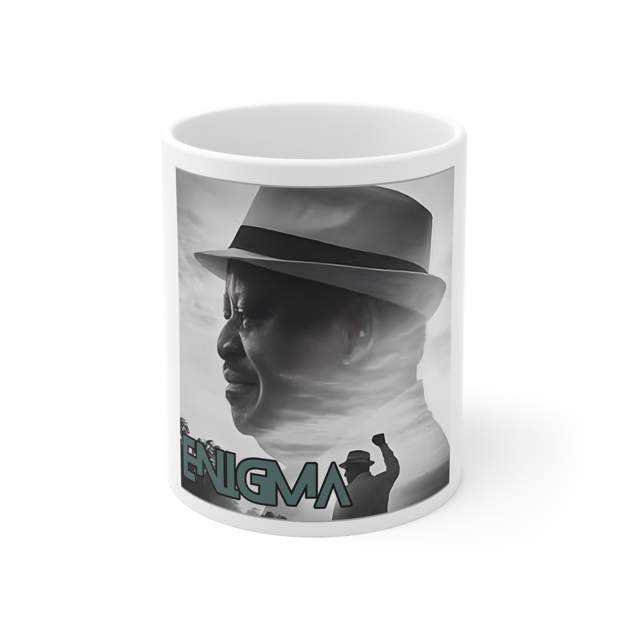 Raila Enigma 2 Coffee Mug - 11oz White Ceramic