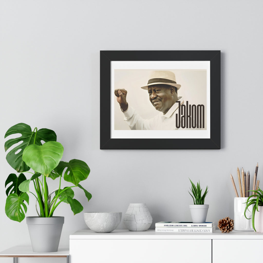 Raila Jakom 1 Framed Poster