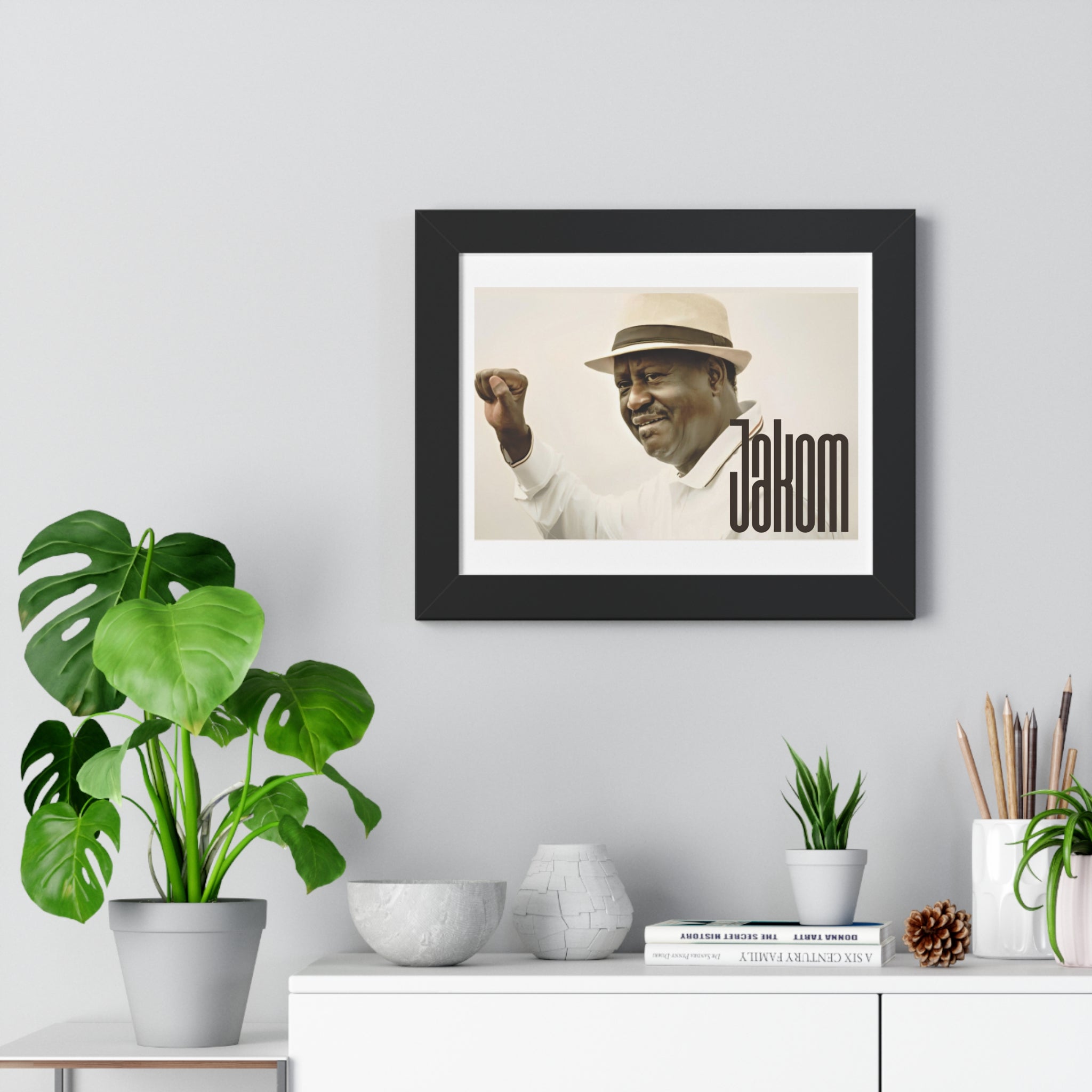 Raila Jakom 1 Framed Poster
