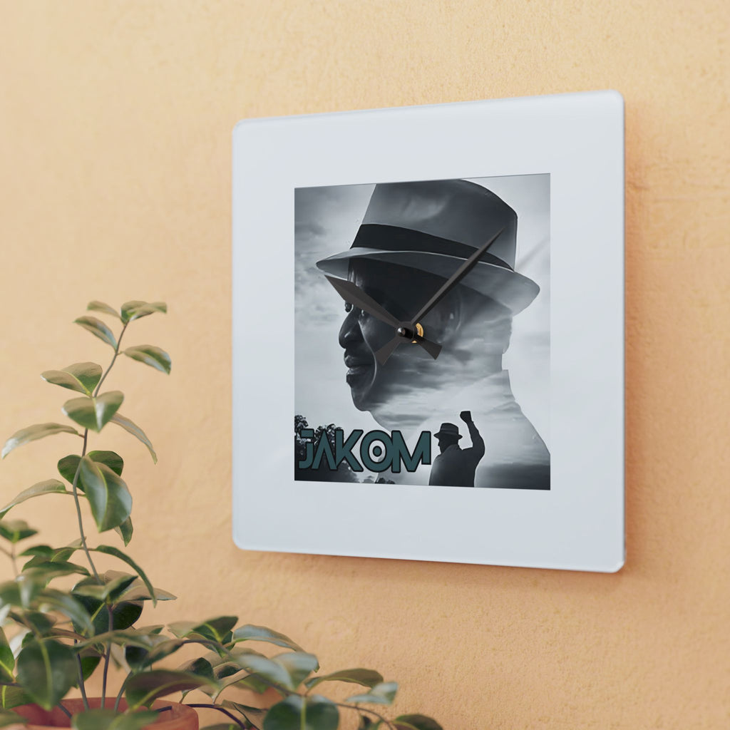 Raila Jakom 2 Acrylic Wall Clock