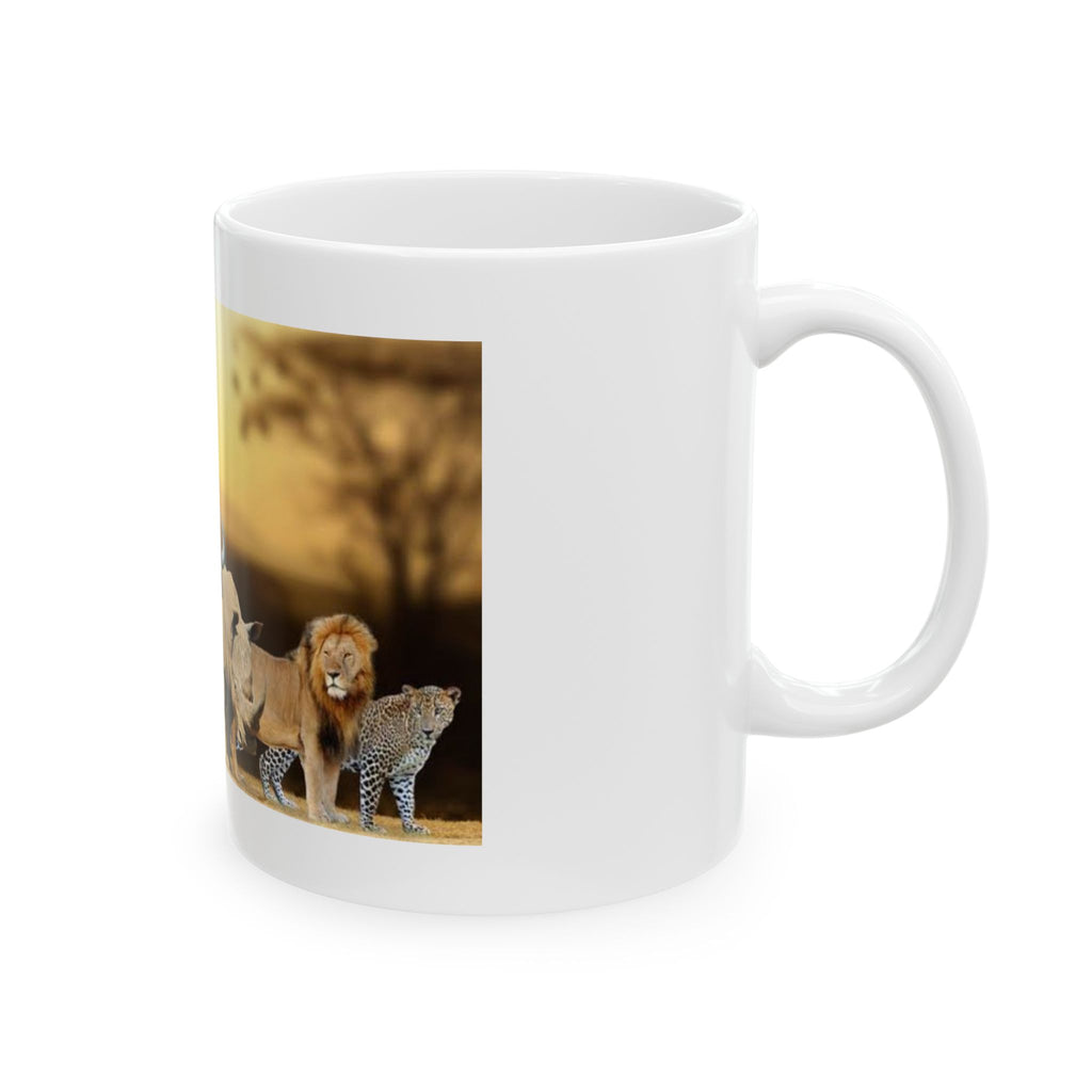 Big 5 Africa Ceramic Mug, (11oz, 15oz)