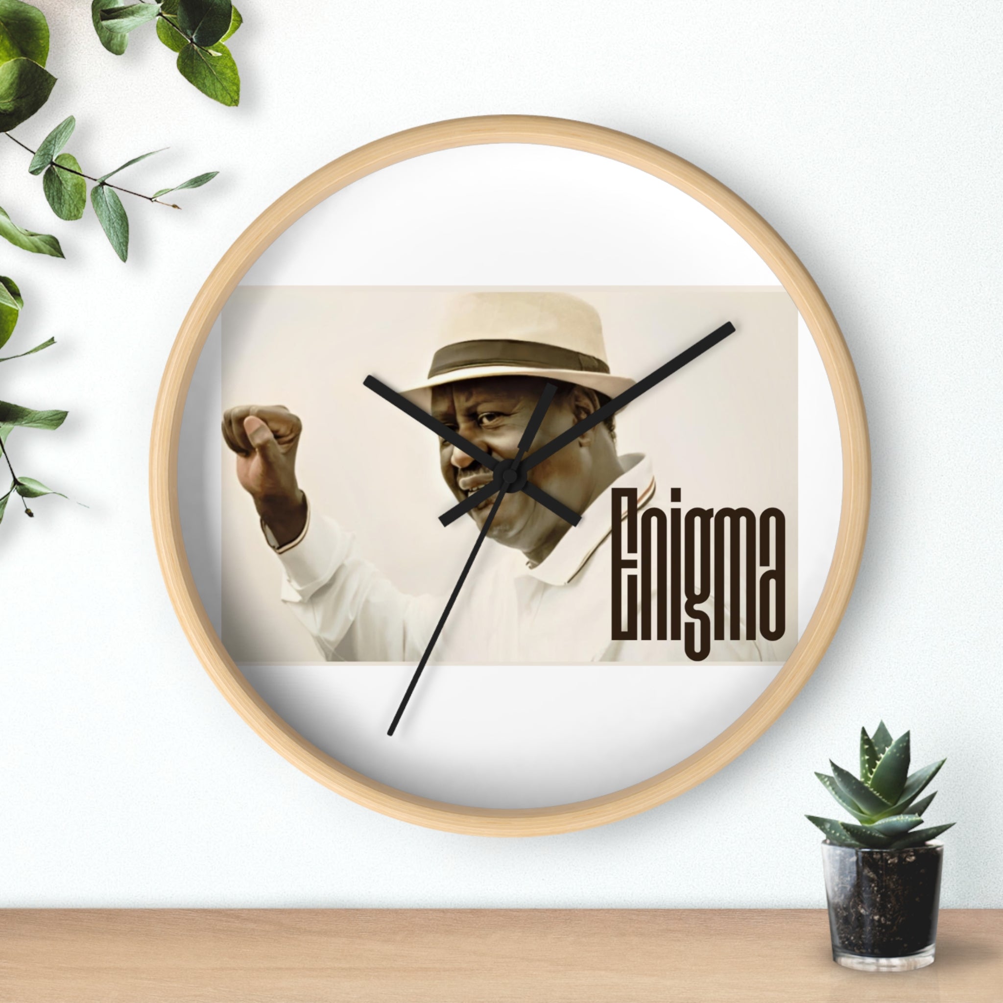 Raila Enigma 1 Wall Clock