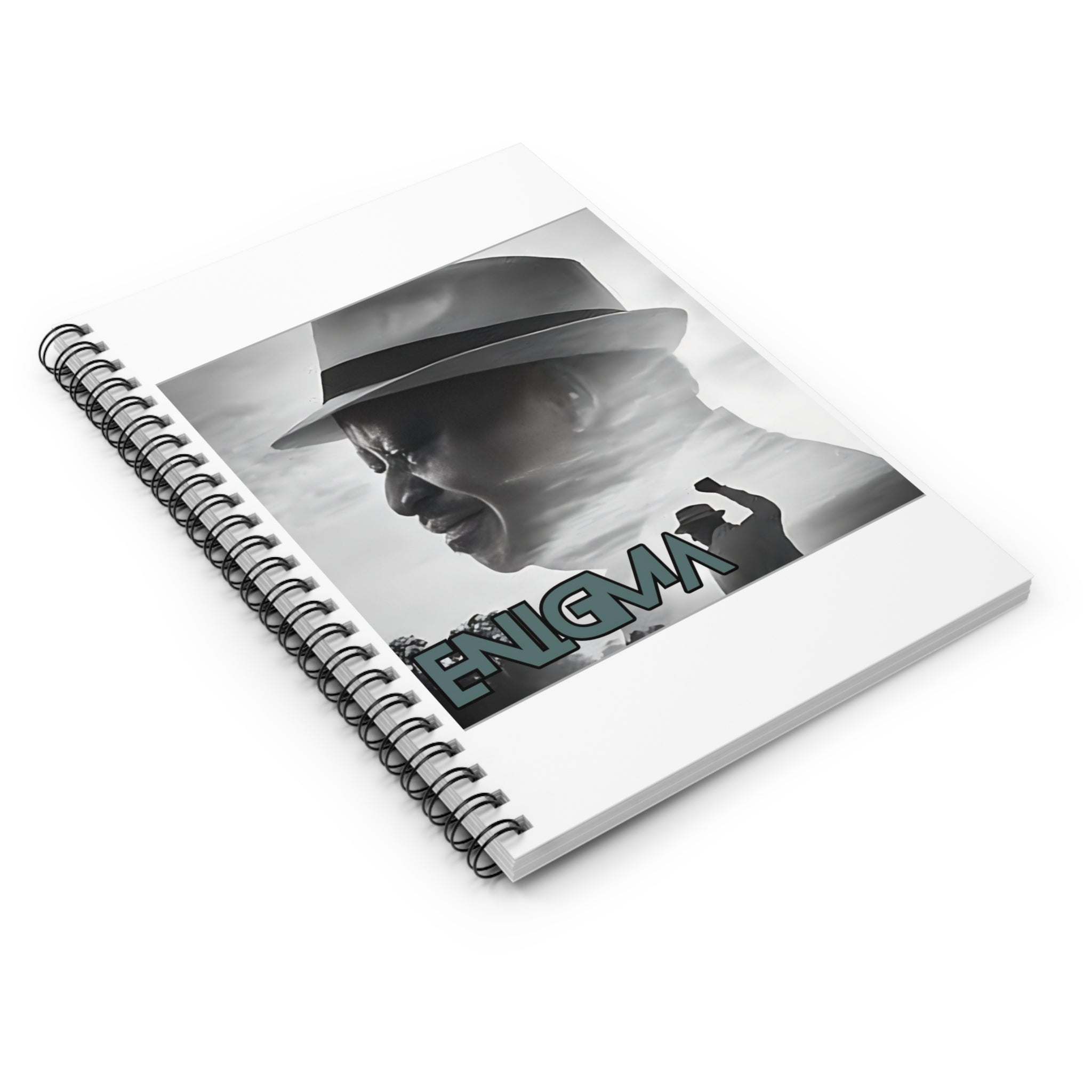 Raila Enigma 2 Spiral Notebook - Inspiring Ruled Journal for Creatives