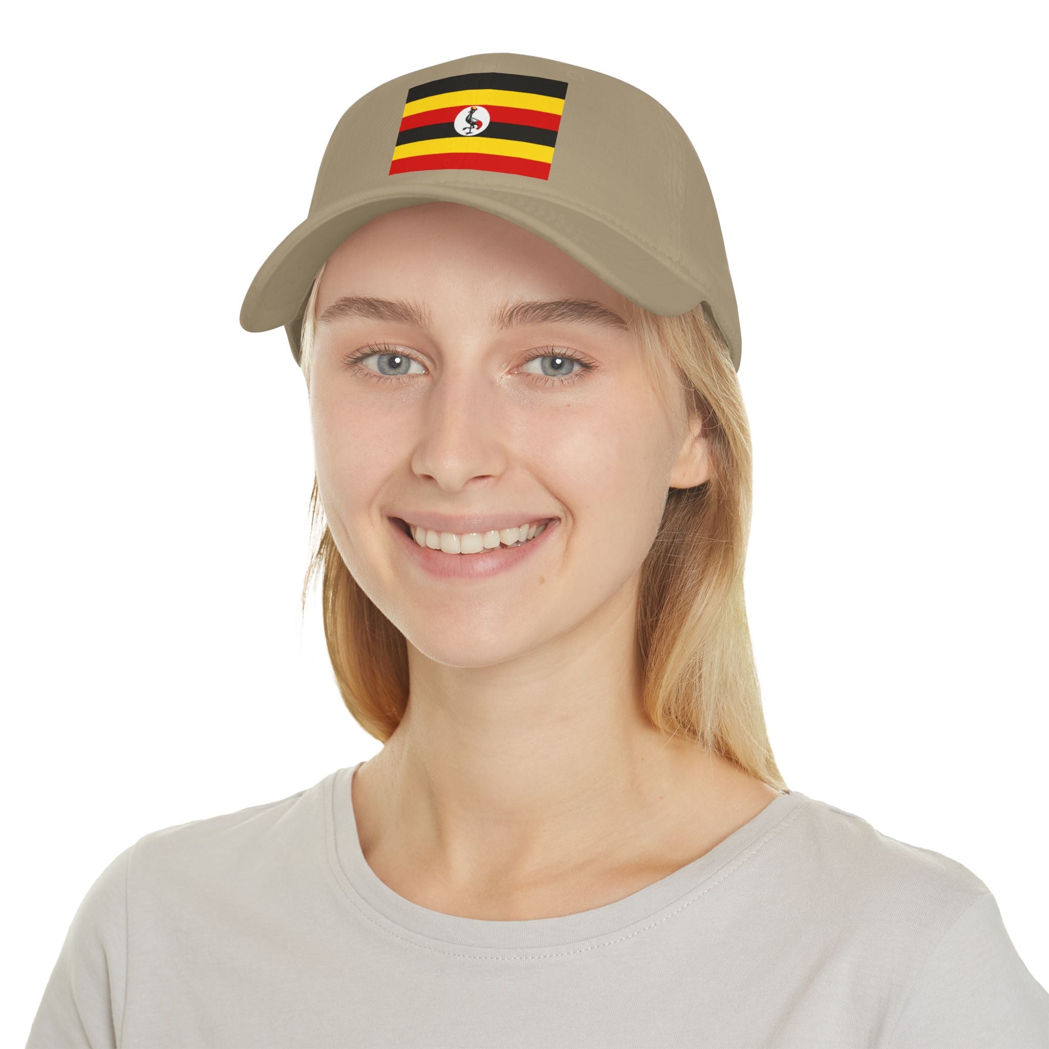 Uganda Flag Low Profile Baseball Cap