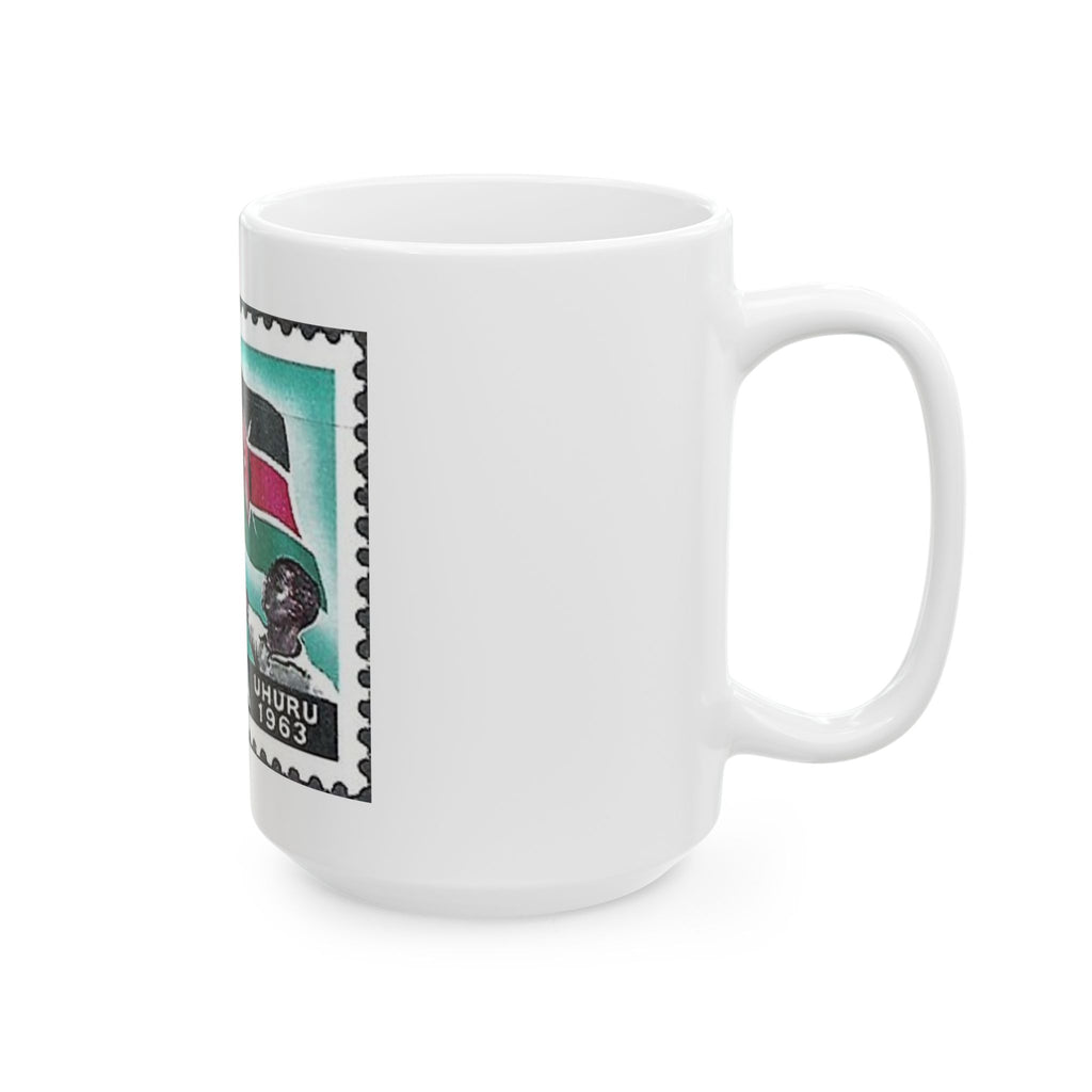 Stamp Collection Ceramic Mug, (11oz, 15oz)