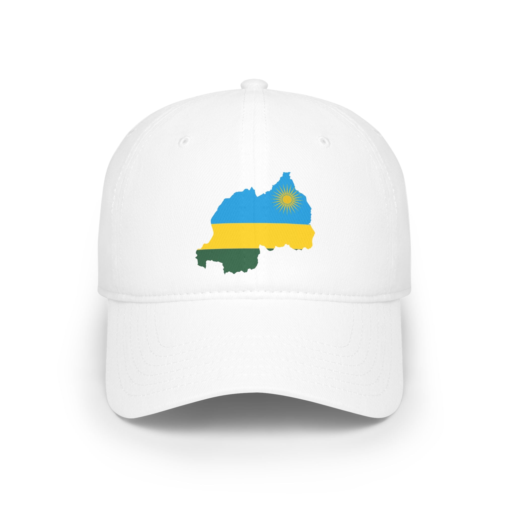 Rwanda Flag Low Profile Baseball Cap
