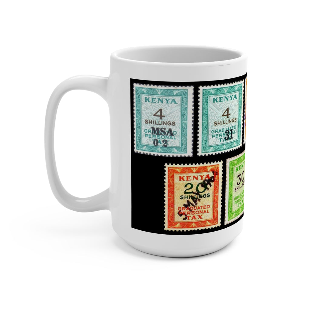 Stamp Collection Mug 15oz