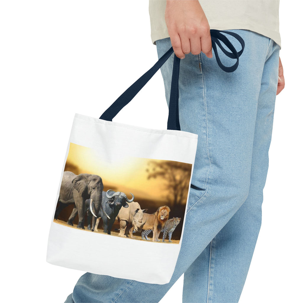 Big 5 African Tote Bag (AOP)