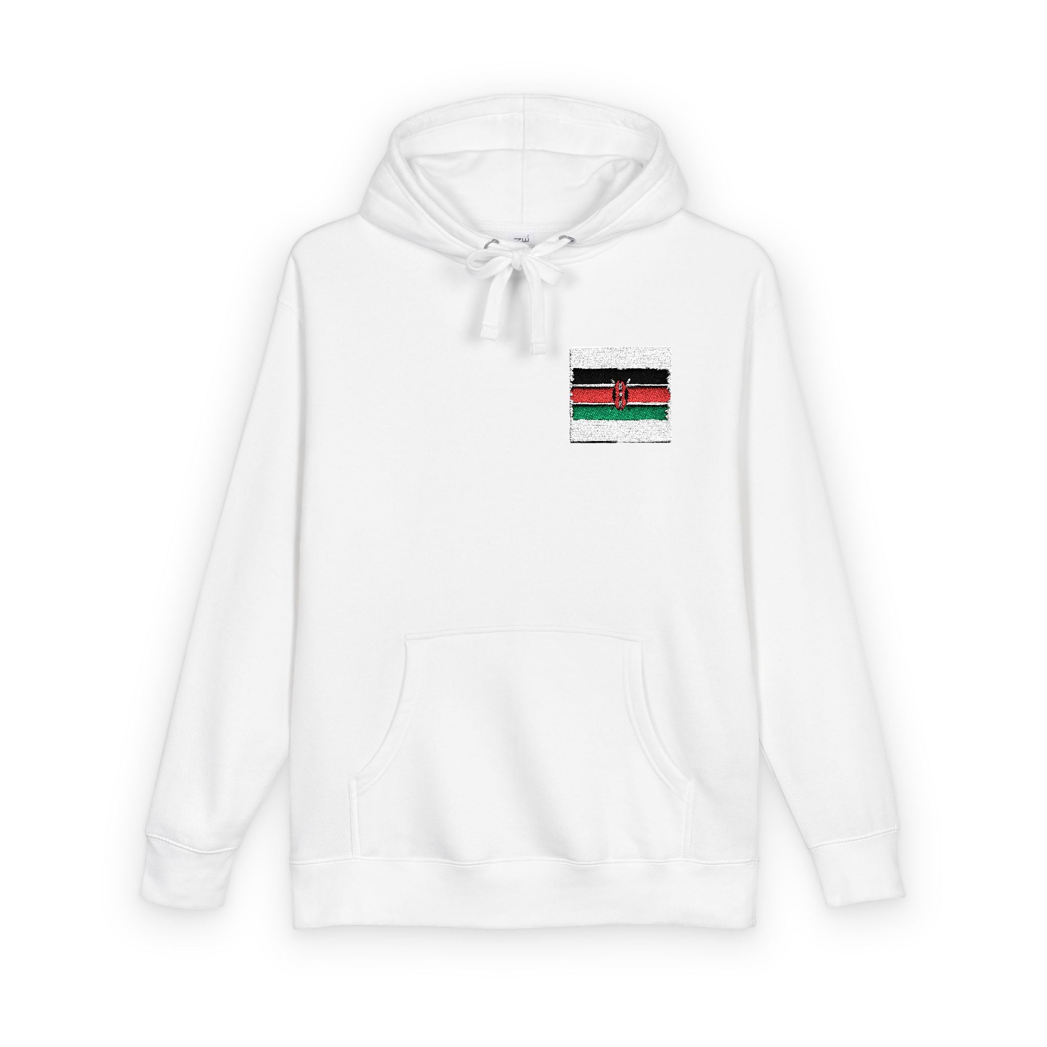 Kenya Flag Unisex Fleece Hoodie