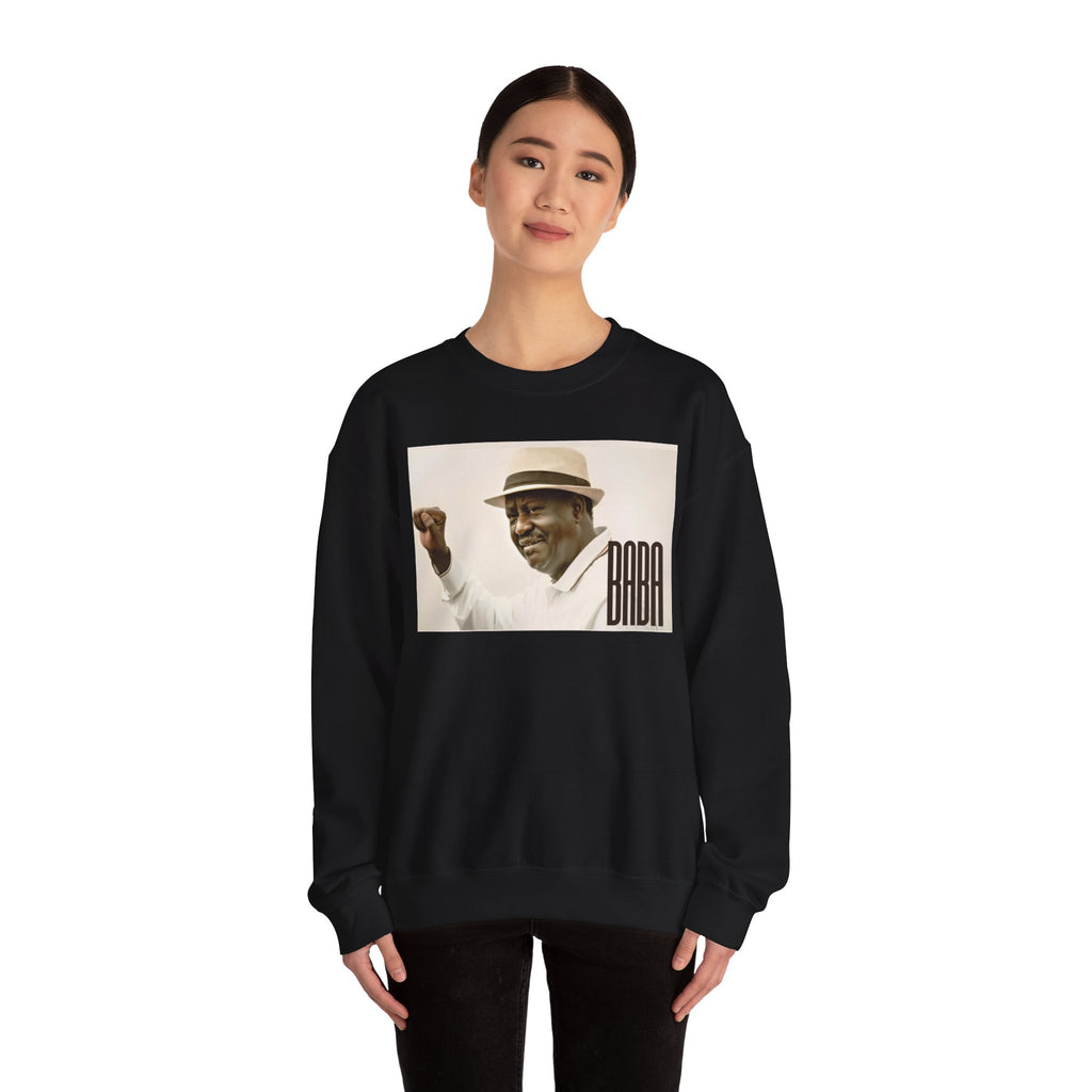 Raila Baba 1 Crewneck Sweatshirt - Stylish Unisex Sweater for Comfort and Connection