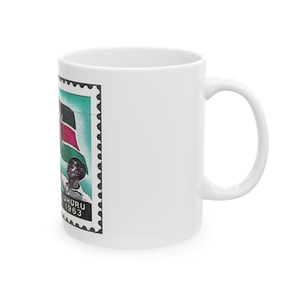 Stamp Collection Ceramic Mug, (11oz, 15oz)