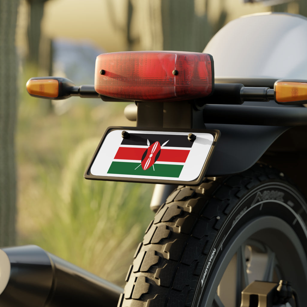 Kenya Mini License Plate