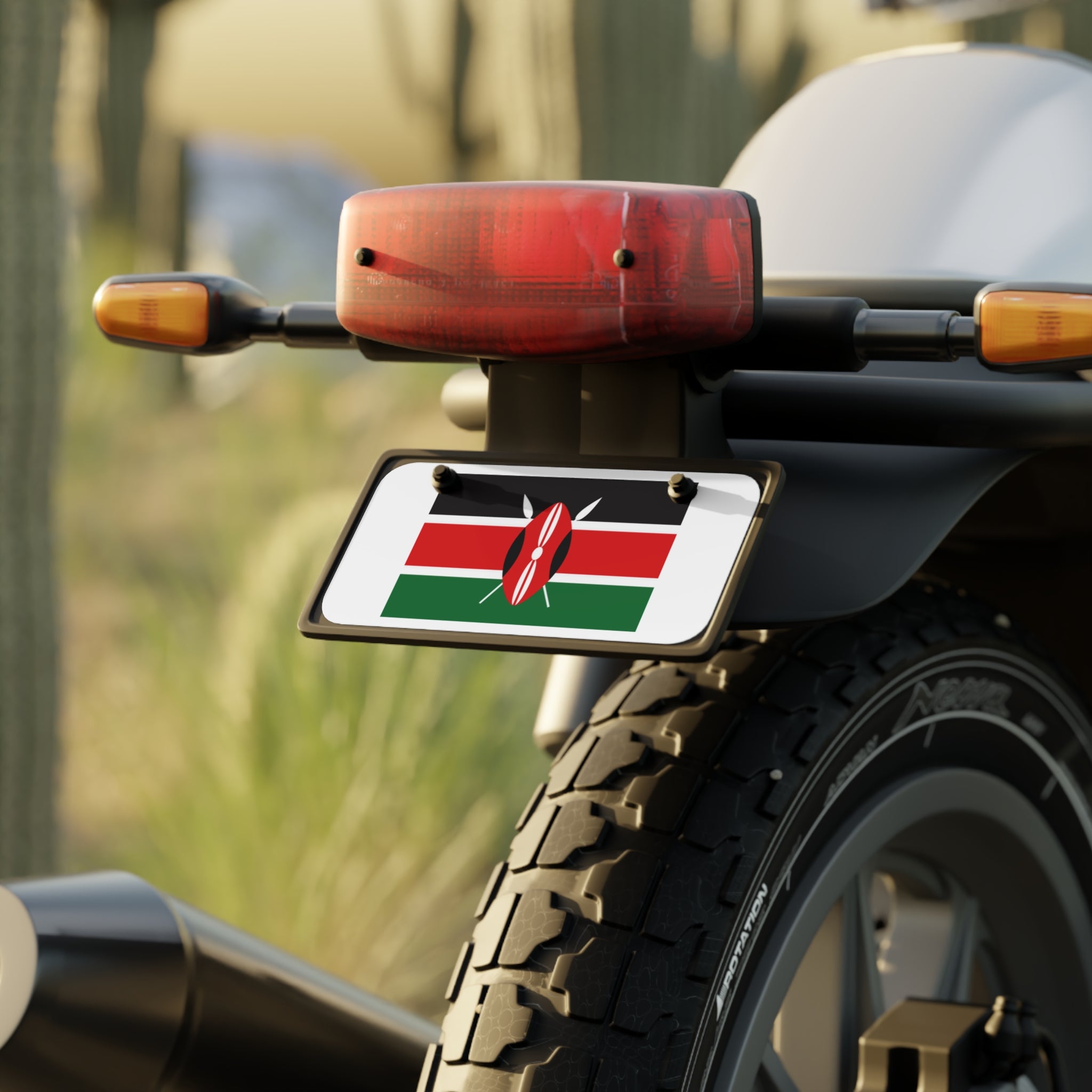 Kenya Mini License Plate