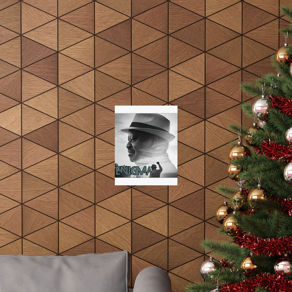 Raila Enigma 2 Vintage Portrait Poster