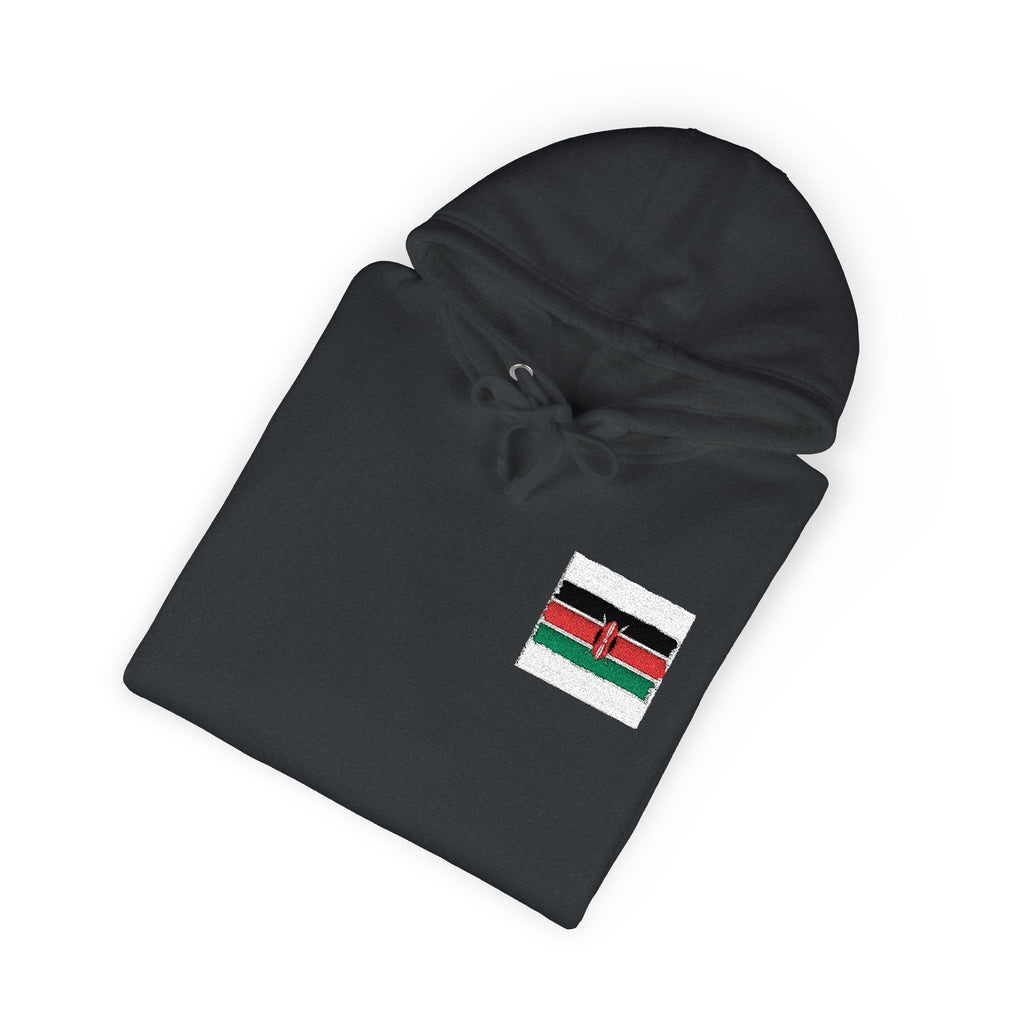 Kenya Flag Unisex Fleece Hoodie