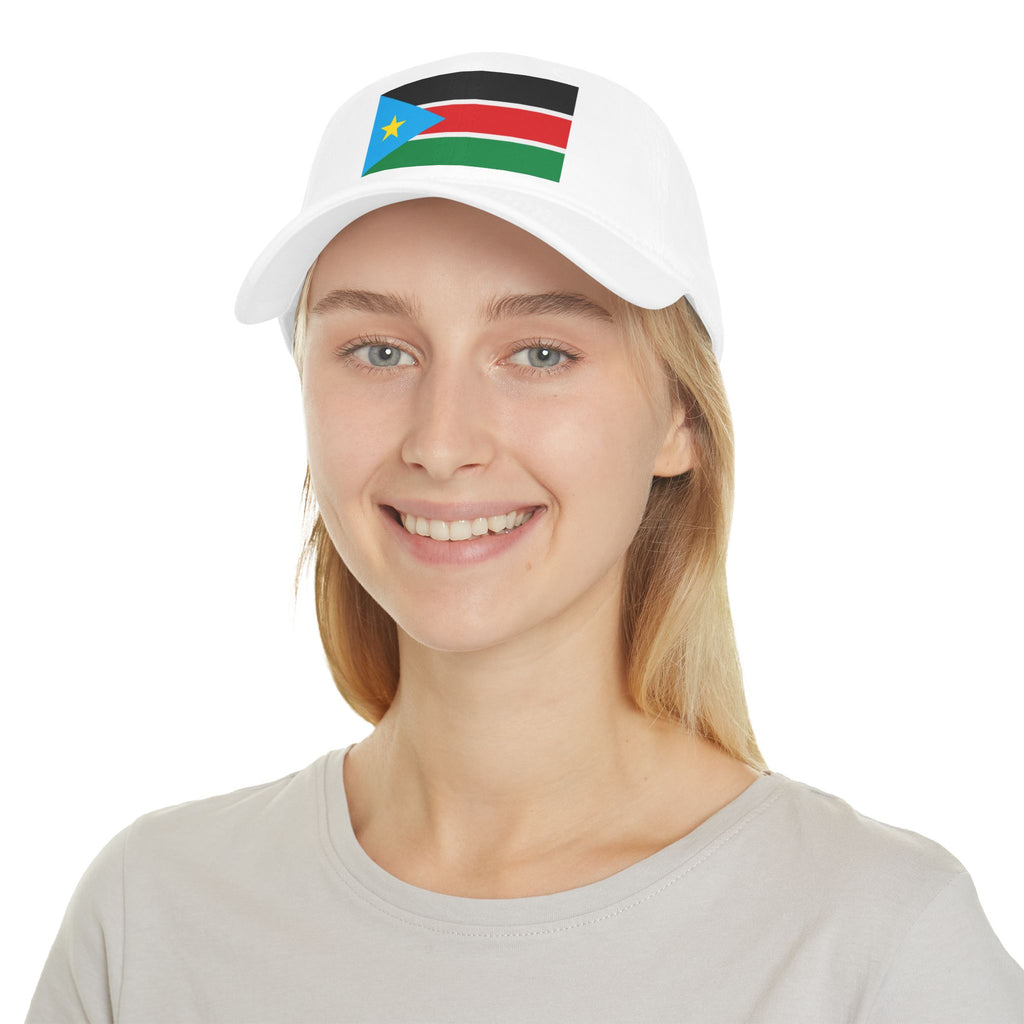 South Sudan Flag Low Profile Baseball Cap