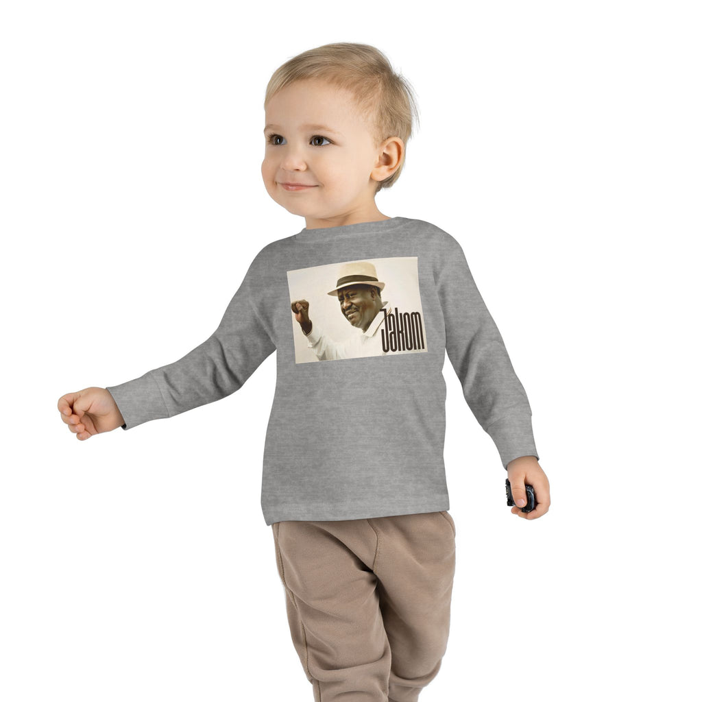 Raila Jakom 1 Toddler Long Sleeve Tee - 'Cahnom' Design