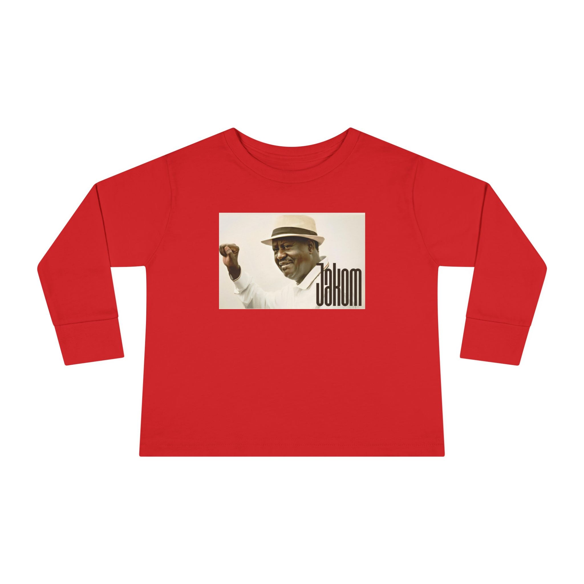 Raila Jakom 1 Toddler Long Sleeve Tee - 'Cahnom' Design