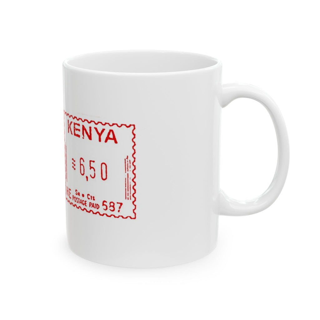 Stamp Collection Ceramic Mug, (11oz, 15oz)