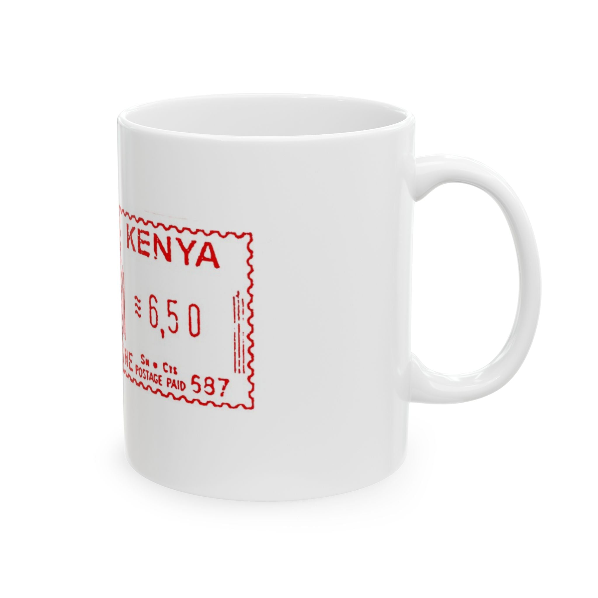 Stamp Collection Ceramic Mug, (11oz, 15oz)