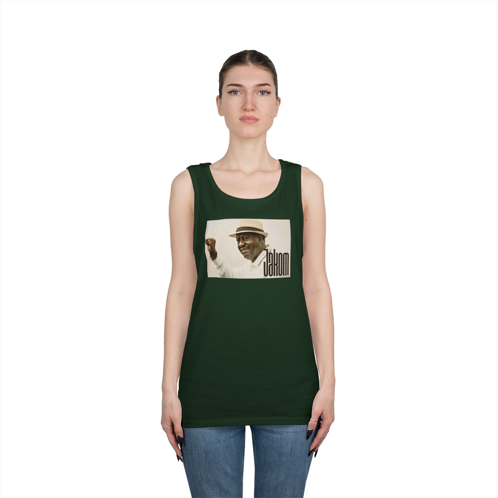 Raila Jakom 1  Unisex Heavy Cotton Tank Top