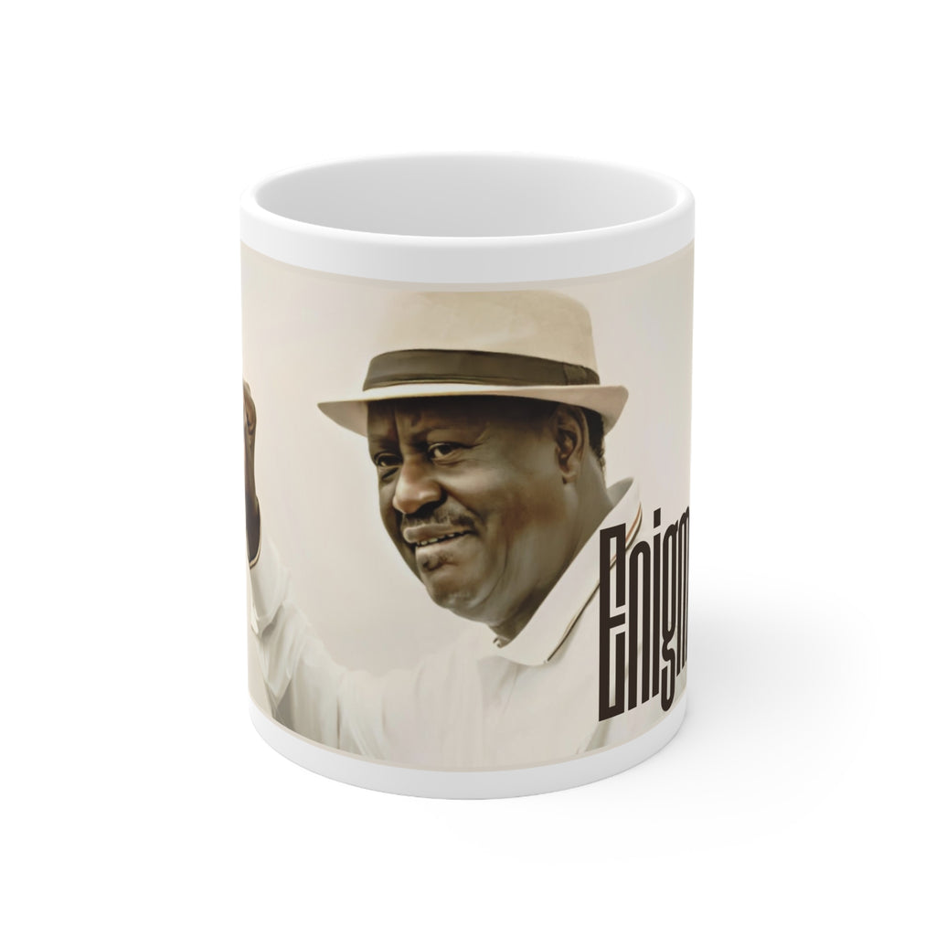 Raila Enigma 1 Inspirational White Ceramic Mug - 11oz