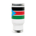 South Sudan  Flag Stainless Stl Travel Mug with Handle, 14oz