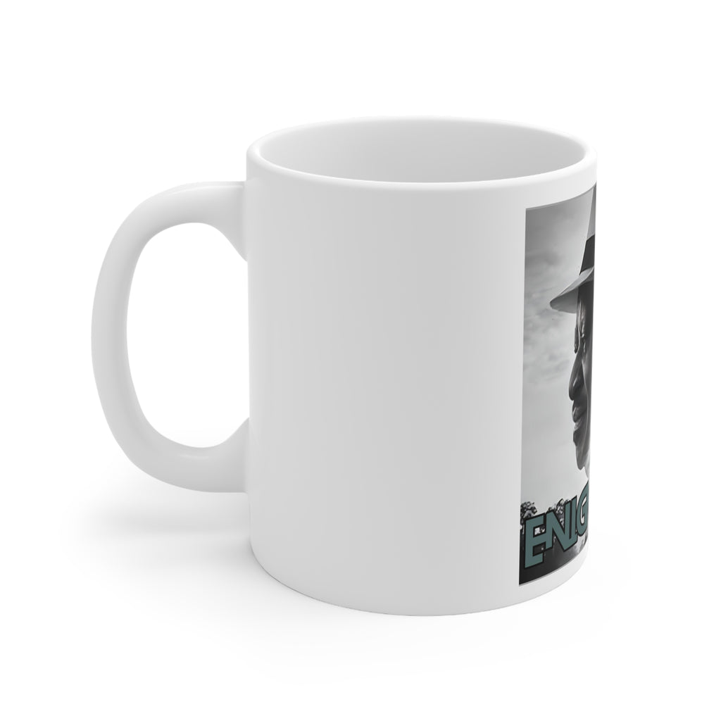 Raila Enigma 2 Coffee Mug - 11oz White Ceramic