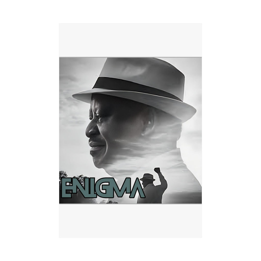 Raila Enigma 2 Vintage Portrait Poster