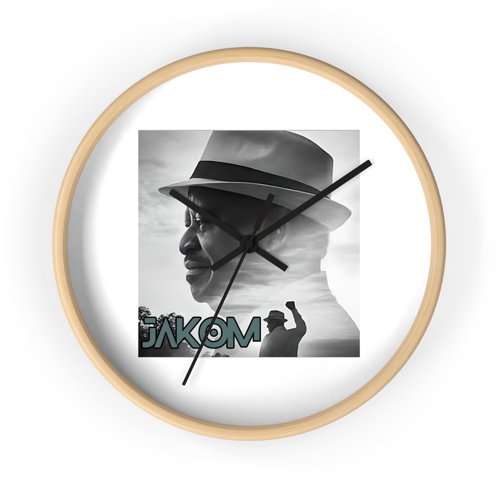 Raila Jakom 2 Round Wall Clock