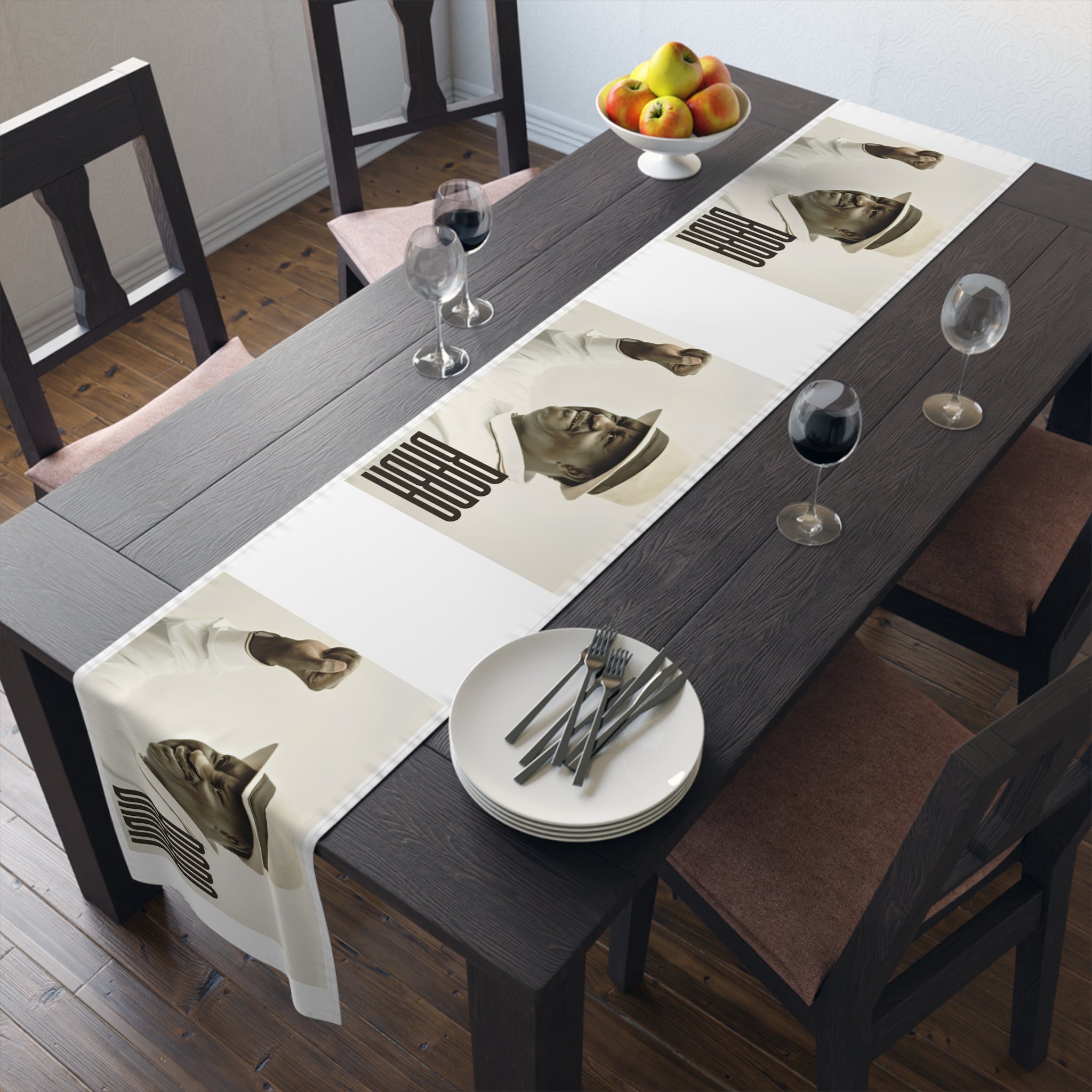 Raila Baba 1  Table Runner - Cotton/Poly