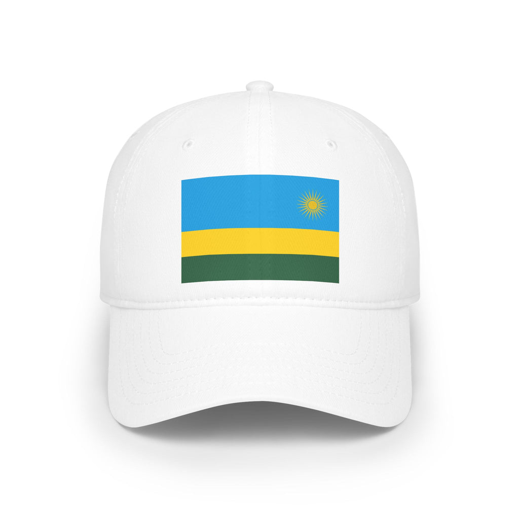 Rwanda Flag Low Profile Baseball Cap