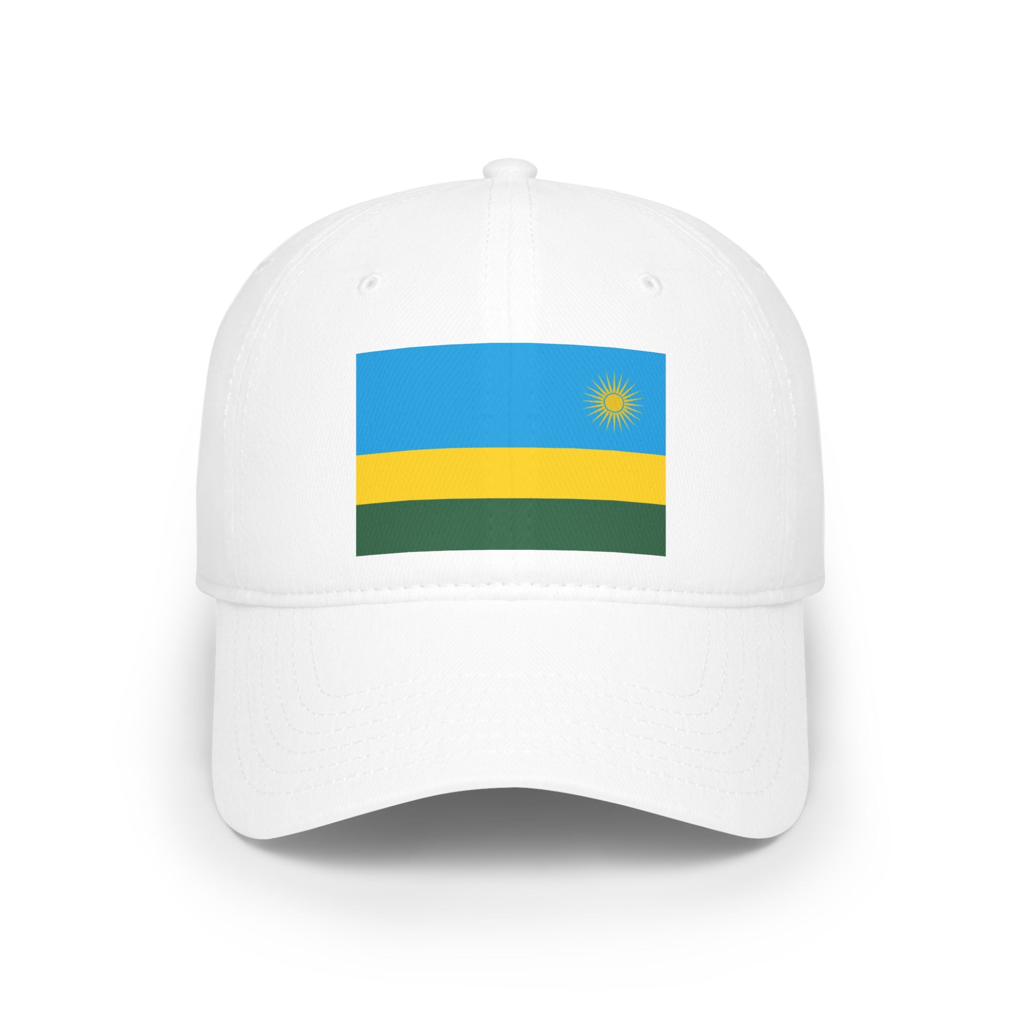 Rwanda Flag Low Profile Baseball Cap