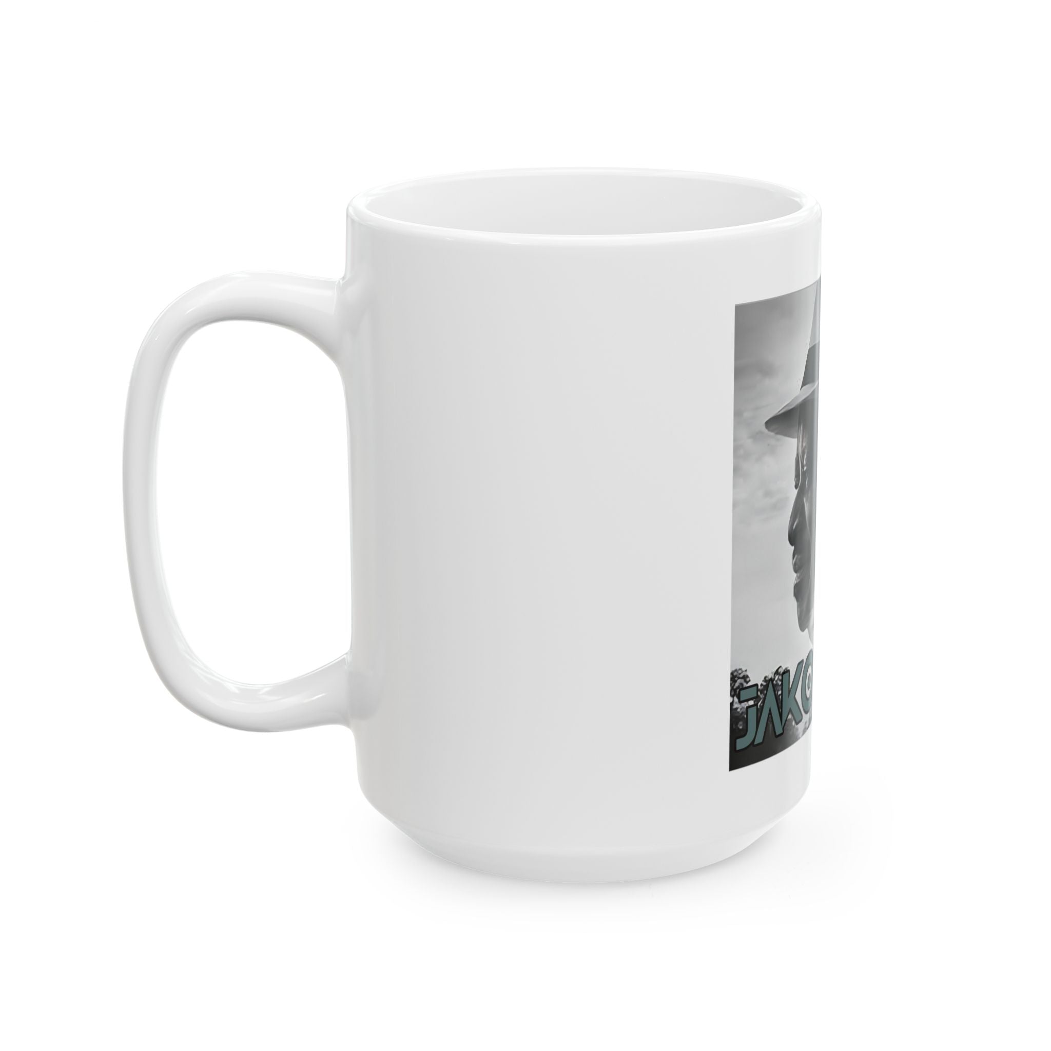 Raila Jakom 2 Ceramic Mug with Inspirational Design - 11oz & 15oz