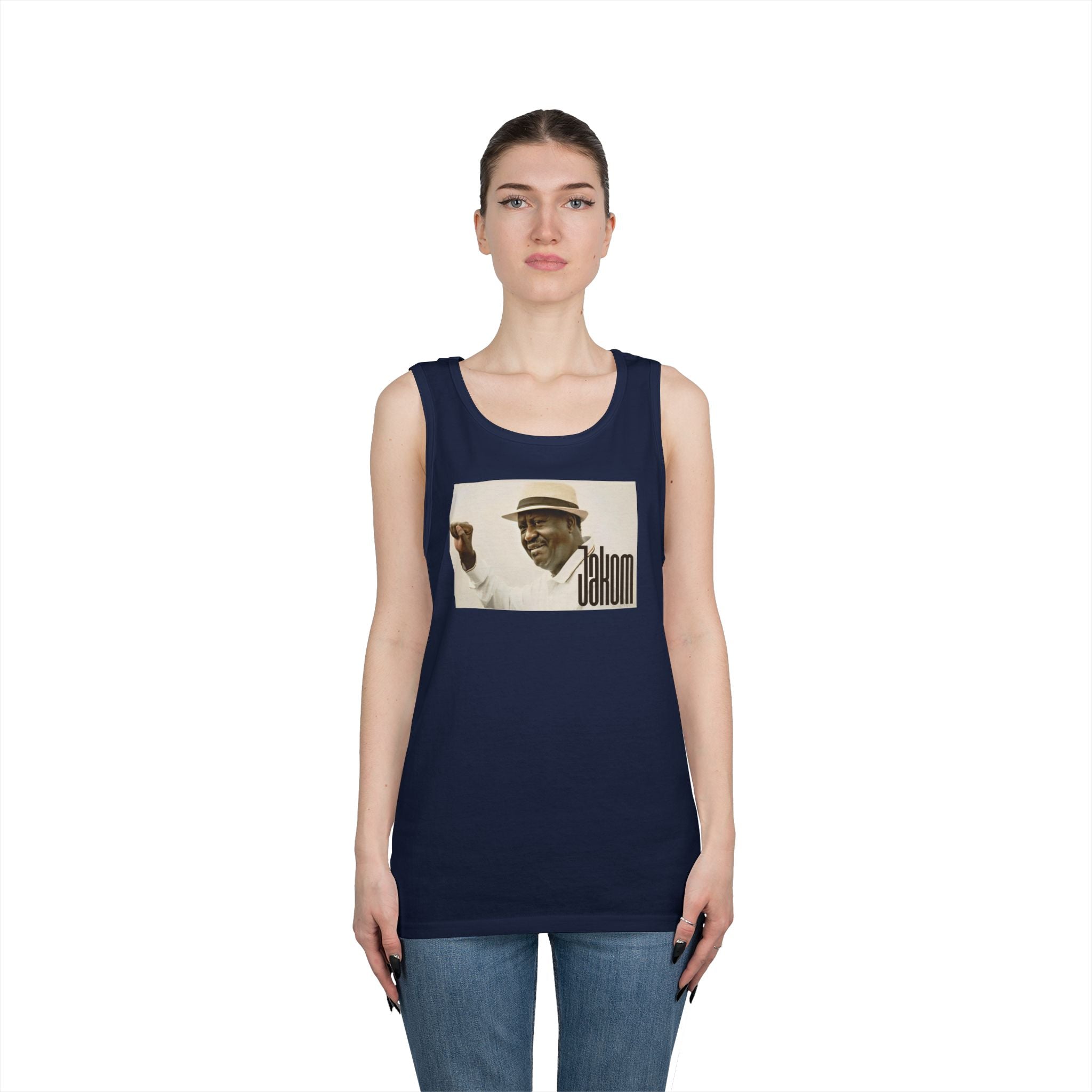 Raila Jakom 1  Unisex Heavy Cotton Tank Top