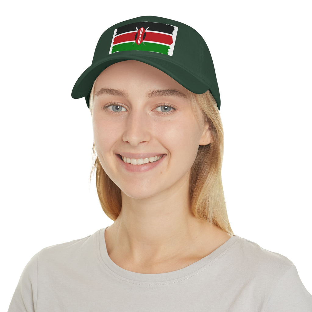 Kenya Flag Low Profile Baseball Cap