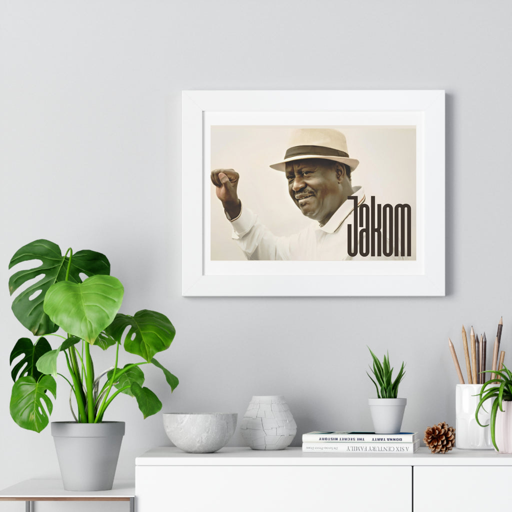 Raila Jakom 1 Framed Poster