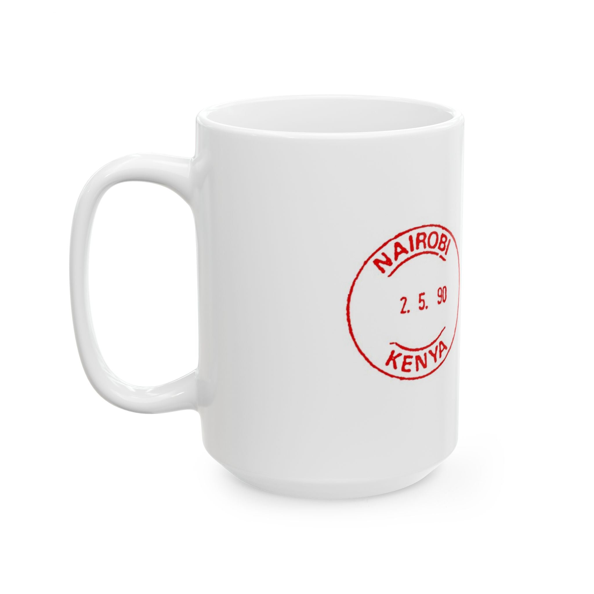 Stamp Collection Ceramic Mug, (11oz, 15oz)