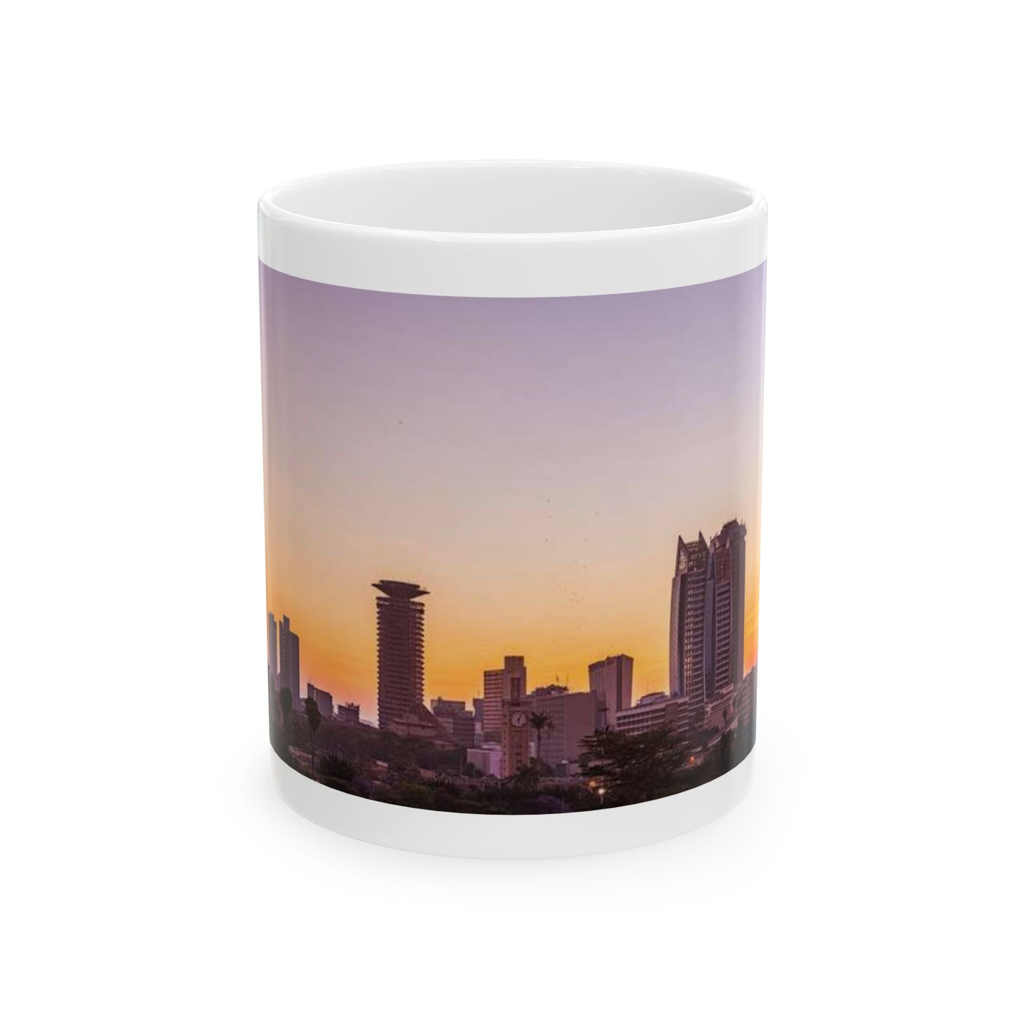 Nairobi City Ceramic Mug, (11oz, 15oz)