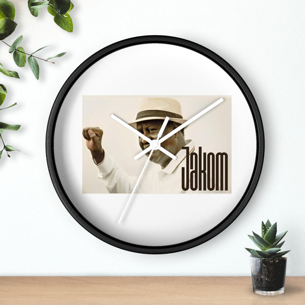 Raila Jakom 1 Wall Clock