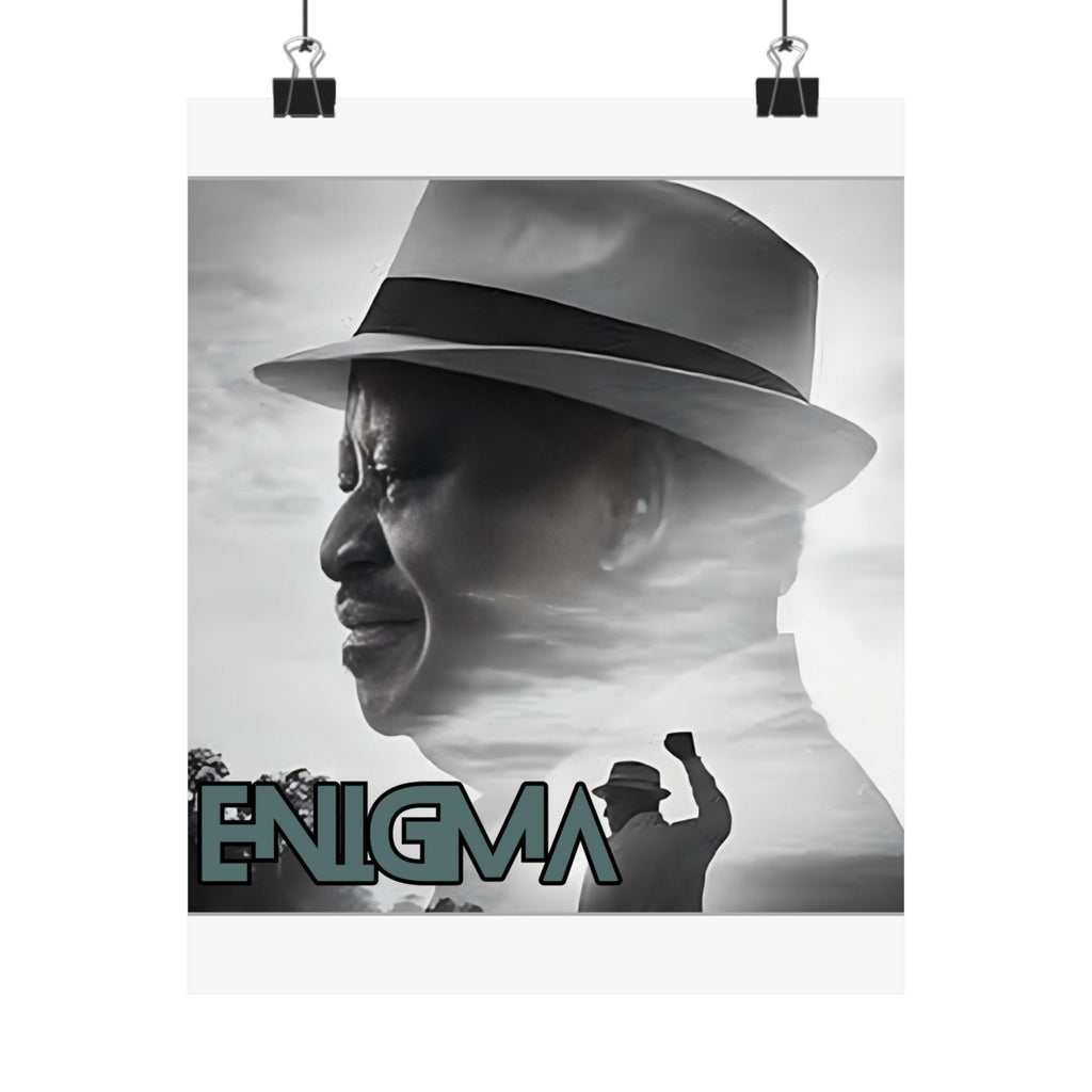 Raila Enigma 2 Vintage Portrait Poster