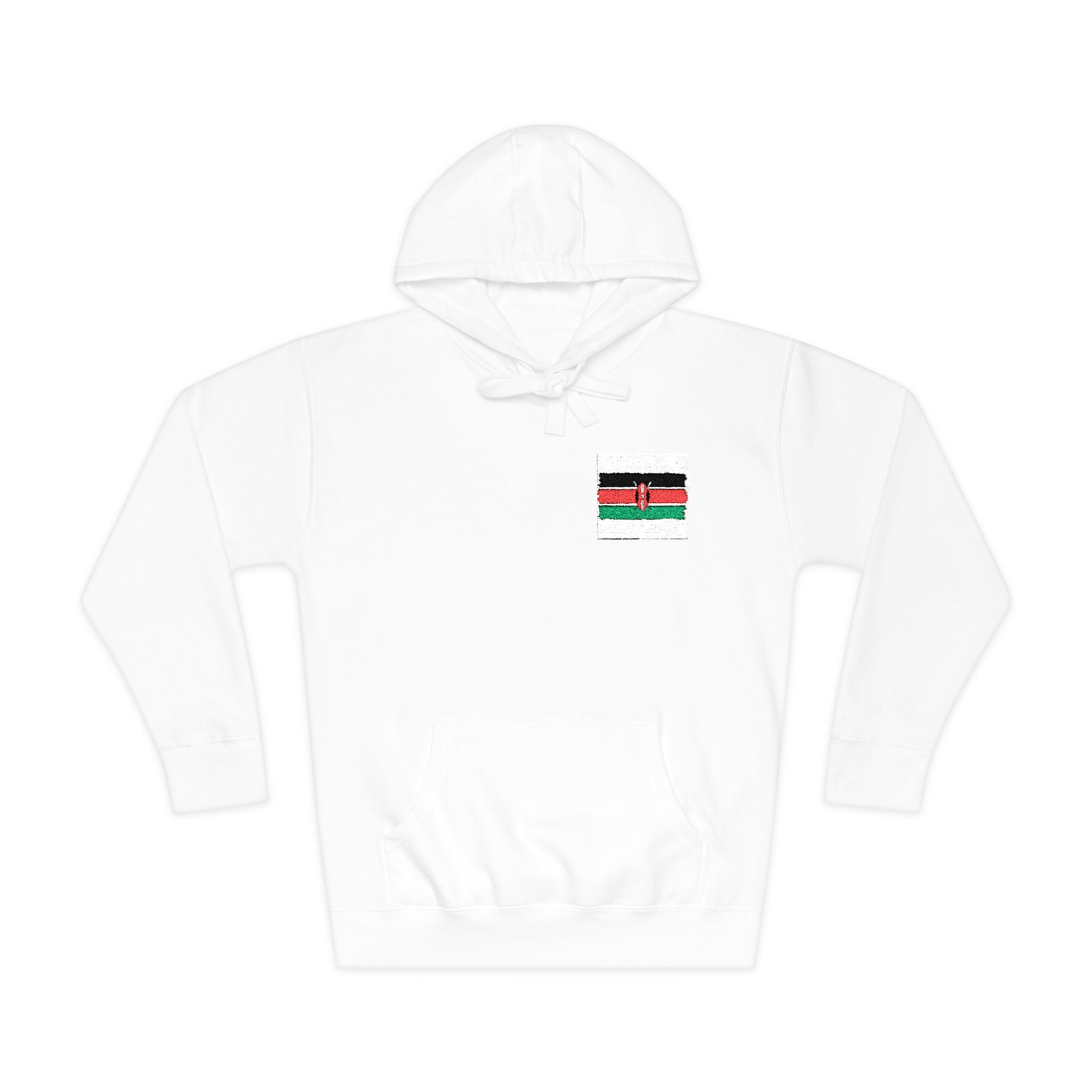 Kenya Flag Unisex Fleece Hoodie