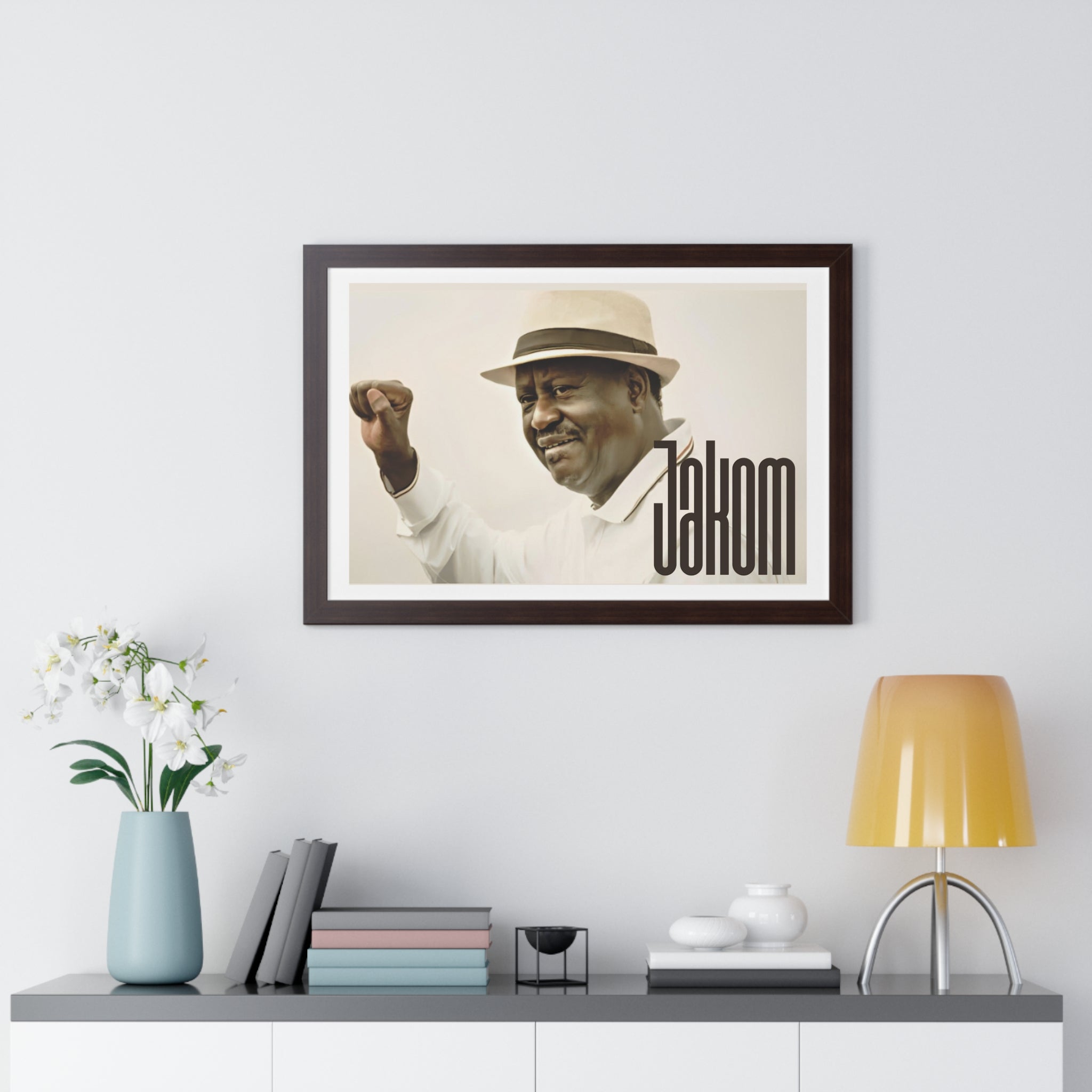 Raila Jakom 1 Framed Poster
