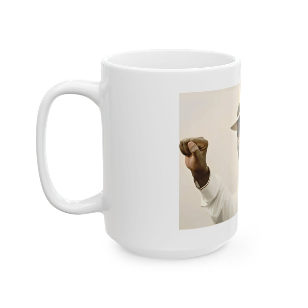 Raila Jakom 1 Ceramic Mug for Coffee Lovers - 11oz & 15oz