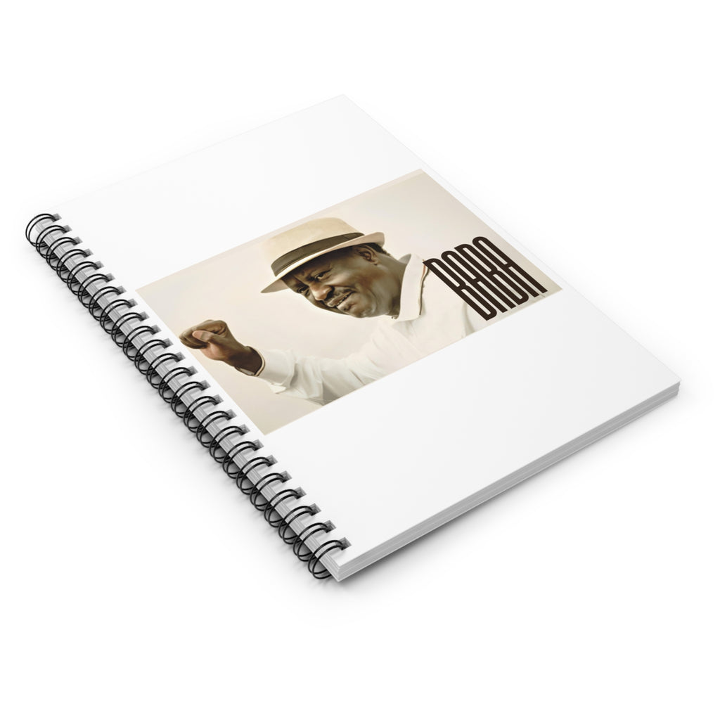 Raila Baba 1 Spiral Notebook