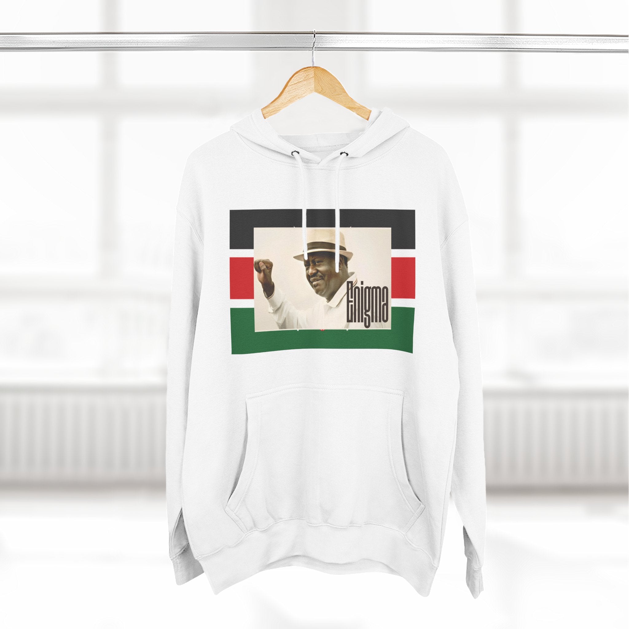 Raila Enigma 1 Kenya Three-Panel Fleece Hoodie